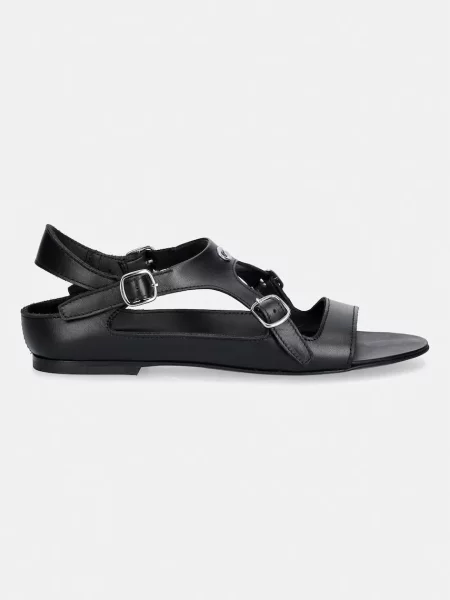 Coperni Buckle On sandale de femei din piele