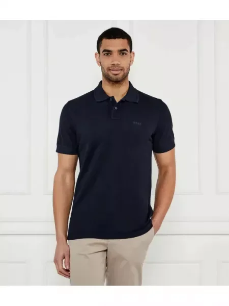 BOSS ORANGE Polo Prime portocaliu