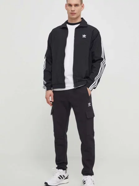 Adidas Mikina adicolor Firebird černá