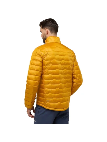 Geacă cu puf Jack Wolfskin portocaliu