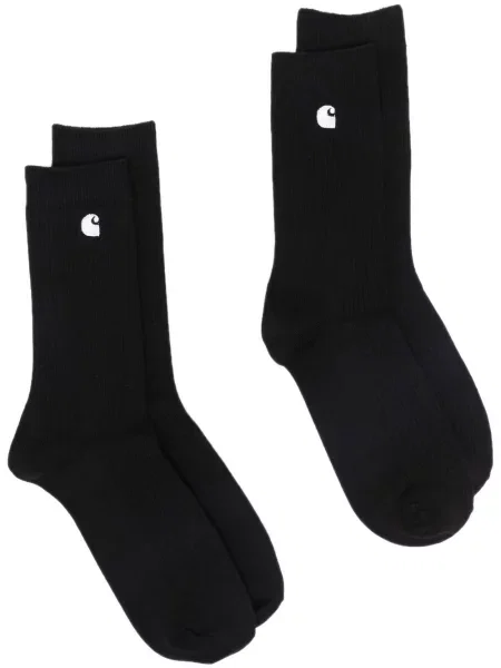 Șosete Carhartt Wip cu broderie tricotate negru