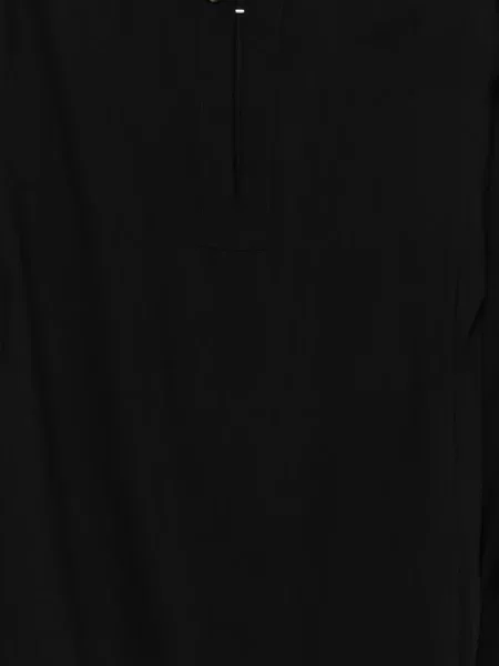 Rochie maxi Antonelli lungă de costum negru