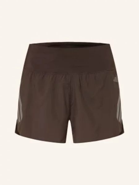 Adidas Běžecké Šortky 2 V 1 tmavě hnědá