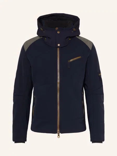 Frauenschuh Kurtka Narciarska Softshell Mattay-S blau granatowa
