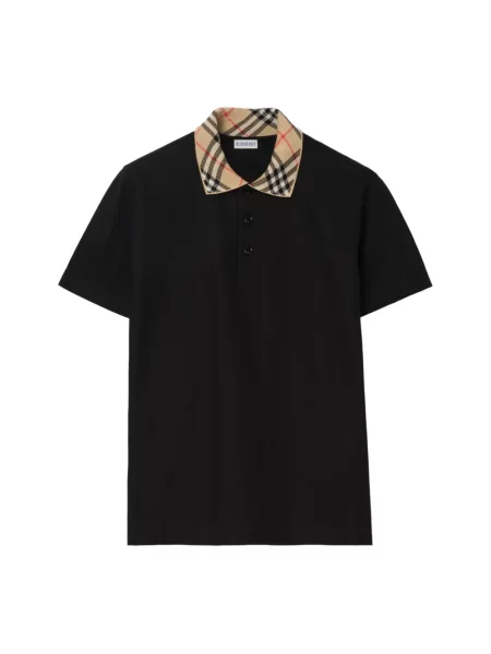 Koszulka polo Burberry czarna