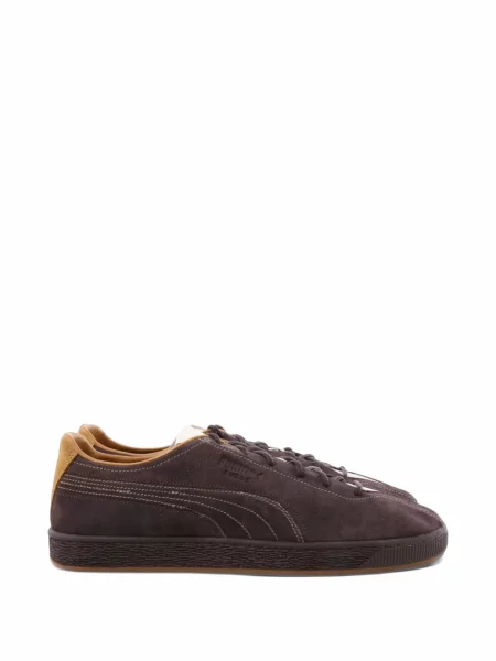 Sneakerși Puma Suede din piele de căprioară maro