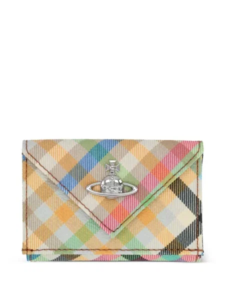 Novčanik Vivienne Westwood karirani s autogramom