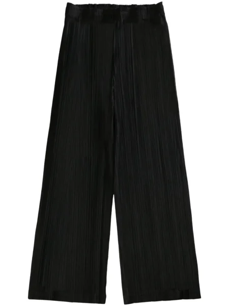 Pantaloni Pleats Please Issey Miyake negru