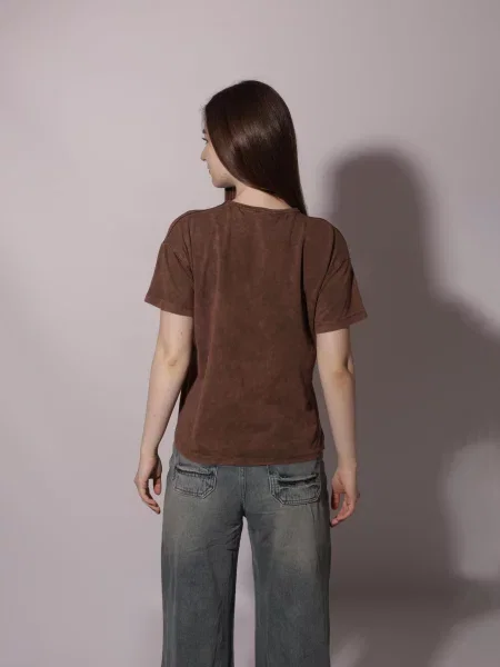 Футболка Lumo коричневая