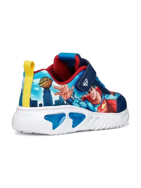 Geox ASSISTER x Superman маратонки за деца синьо