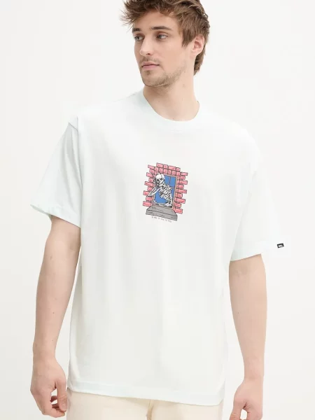 Tričko Vans s potiskem zelená