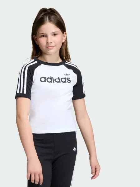 Детская футболка Adidas белая