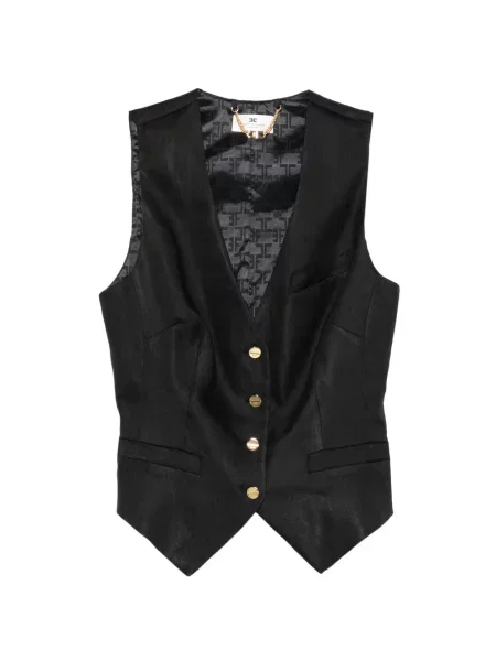 Mellény Elisabetta Franchi fekete