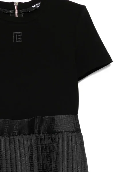 Dětské šaty Balmain černé