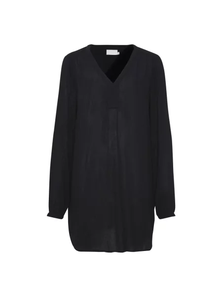 Bluzka z model ‘Amber’ Kaffe czarna