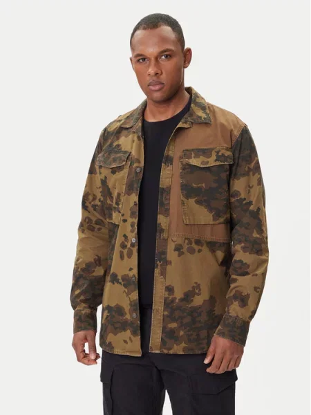 G-Star Raw Сорочка Cargo Pkt Regular Fit зелений