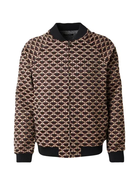 SCOTCH & SODA Prehodna jakna bež / siva / burgund / črna bela