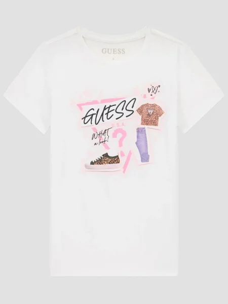 Дитяча Футболка GUESS Kids білий