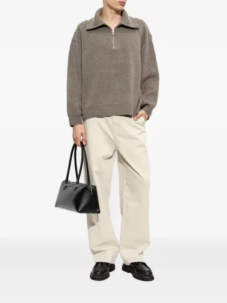 Cu centură pantaloni chino Frame