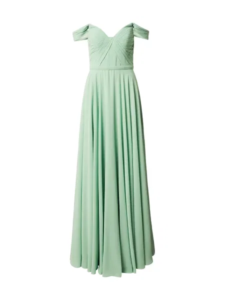 Mascara Rochie de seară deschis verde