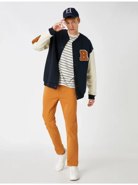 Pantaloni Koton portocaliu