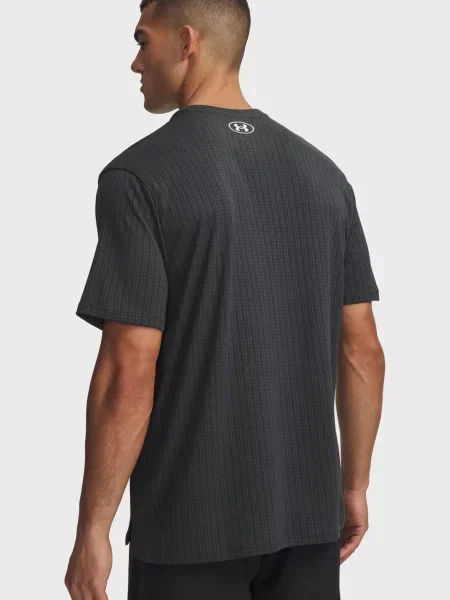 Жакардова футболка Under Armour чорна