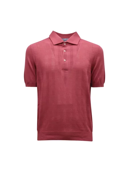 Koszulka polo Lardini różowa
