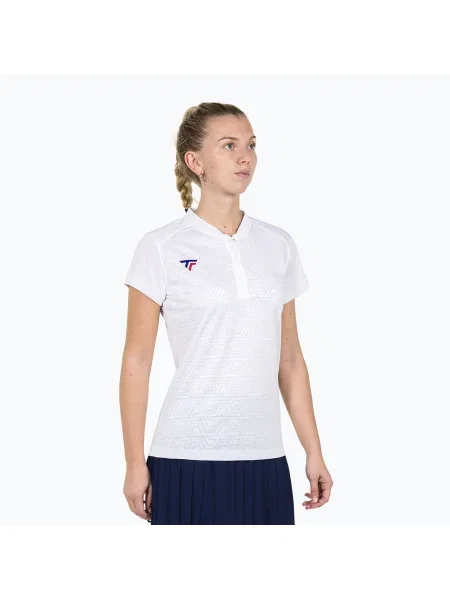 Olcsóbban. Női tenisz póló Tecnifibre Team Mesh fehér. Méret: L fehér