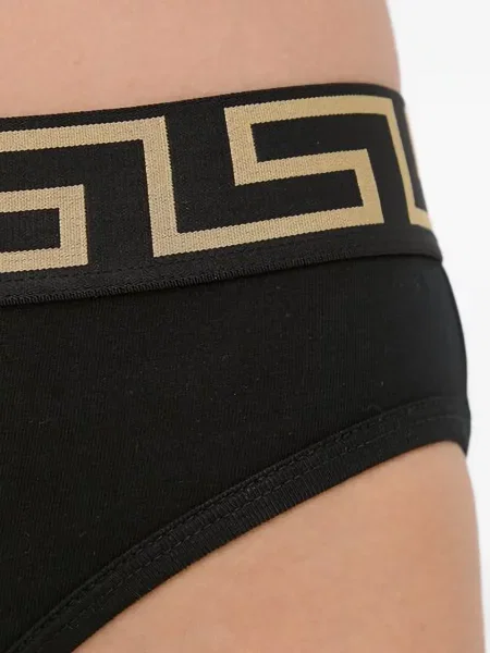 Nohavičky brief Versace čierna