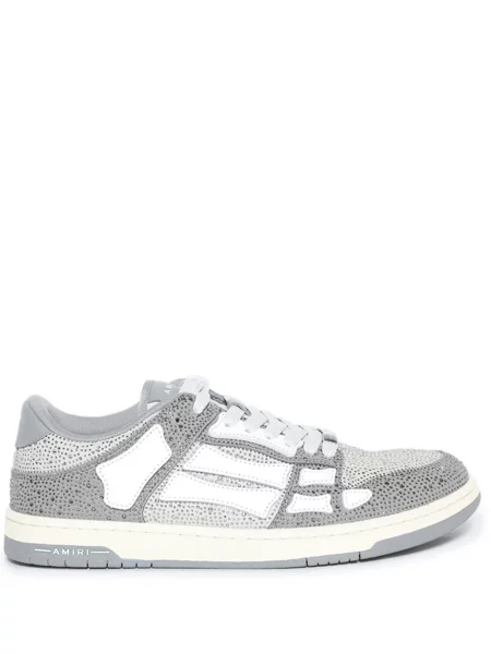 Sneakerși Amiri de cristal gri