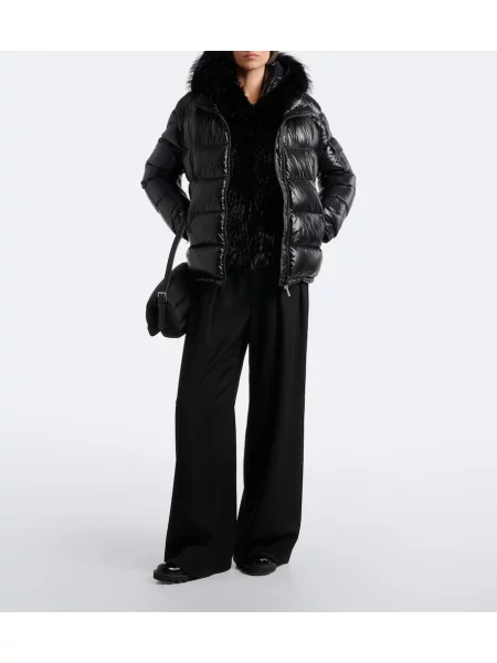 Geacă cu puf Moncler negru