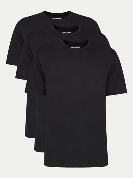 Jack & Jones Комплект футболок Under чорний