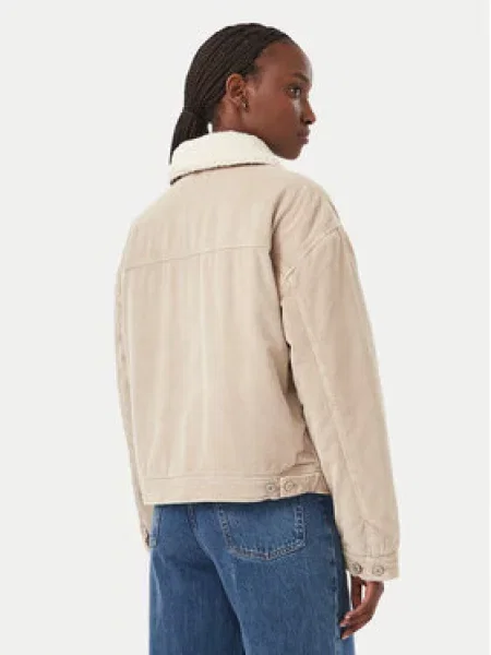 Tommy Jeans Átmeneti kabát Trucker Világosszürke