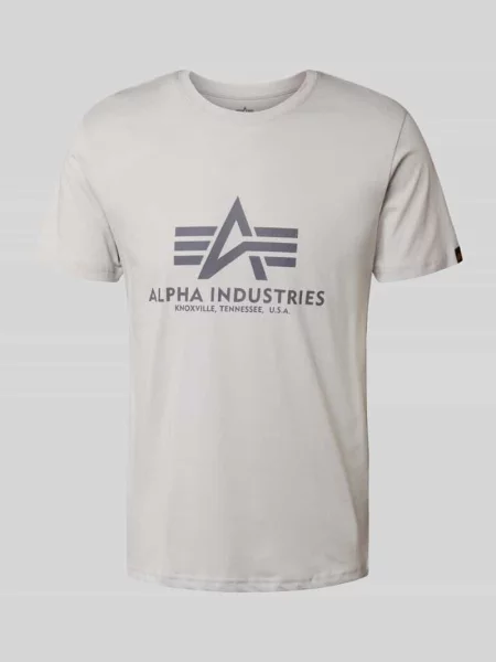 T-shirt z nadrukiem z logo Alpha Industries