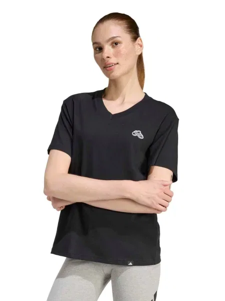 ADIDAS SPORTSWEAR Funkčné tričko čierna biela