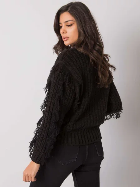 Pulover Rue Paris negru