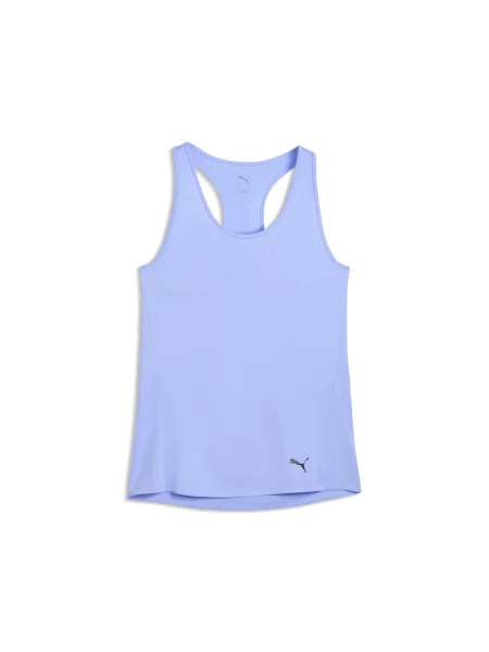 PUMA koszulka bez rękawów TAD ESSENTIALS o kroju bokserki Odzież XXS fioletowy