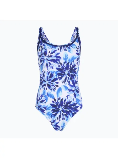 Дамски бански костюм от една част Funkita Locked In Lucy One Piece blossom blue синьо