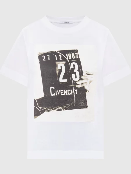 Футболка з принтом Givenchy біла