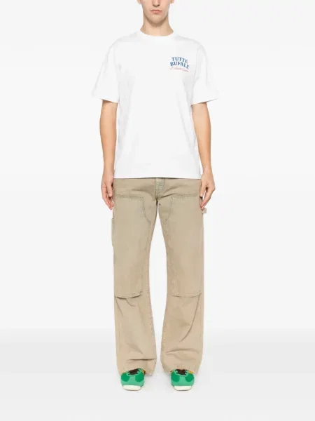 Tricou Mc2 Saint Barth cu imagine alb