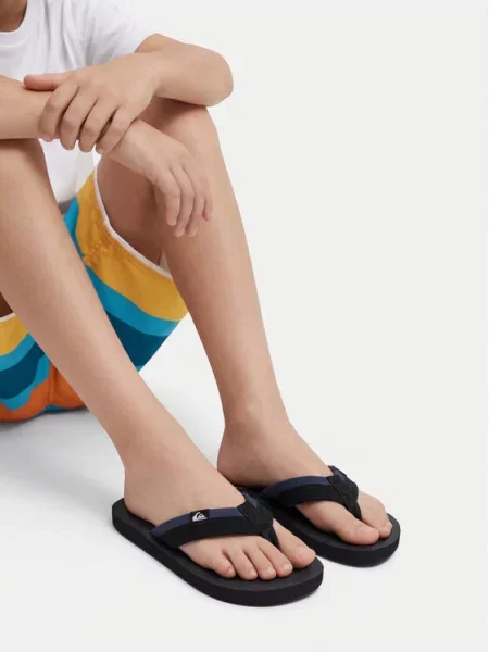 Детские вьетнамки Quiksilver черные