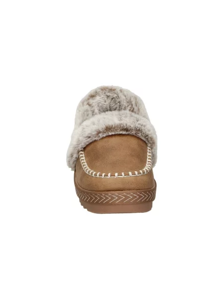 Papuče Skechers smeđa