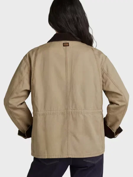 Джинсова куртка G-star Raw бежева