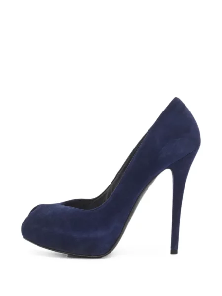 Pantofi cu toc Stuart Weitzman cu platformă albastru