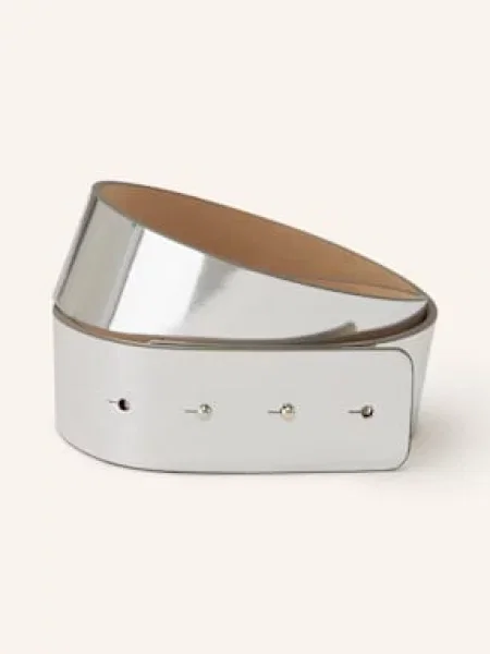 Kinga Mathe Skórzany silber srebrny