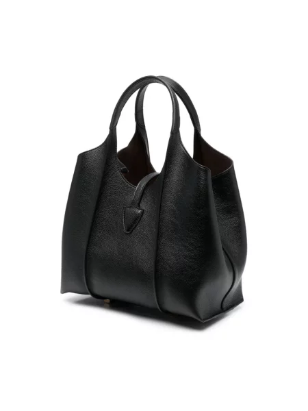 Shopperka Tod's skórzana czarna