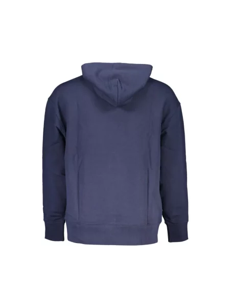 Bluza z kapturem Tommy Hilfiger niebieska
