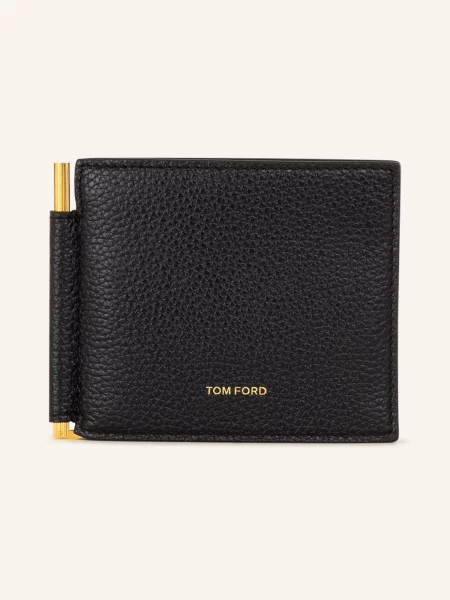 Tom Ford Peněženka Se Svorkou černá
