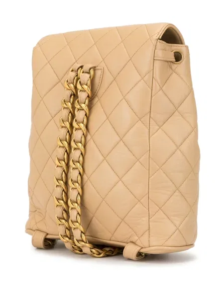 Prošívaný diamant náhrdelník Chanel Pre-owned