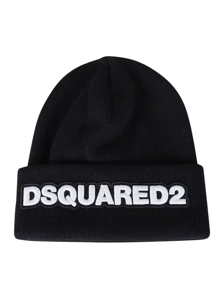 Czapka Dsquared2 z logo czarna